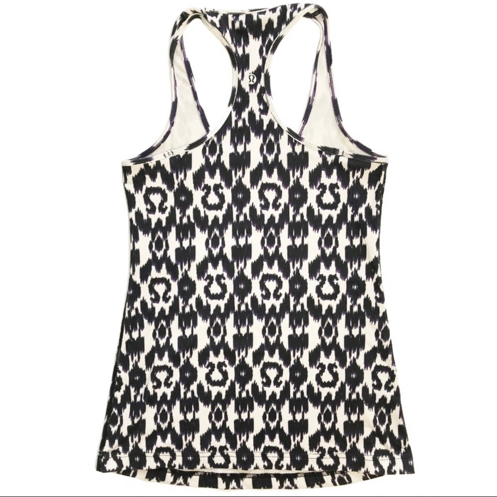 Lululemon Cool Racerback Tank - ikat print *RARE* - Picture 2 of 11